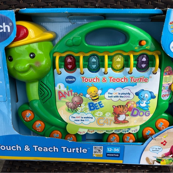 Vtech Touch n Teach Turtle - Picture 1 of 3